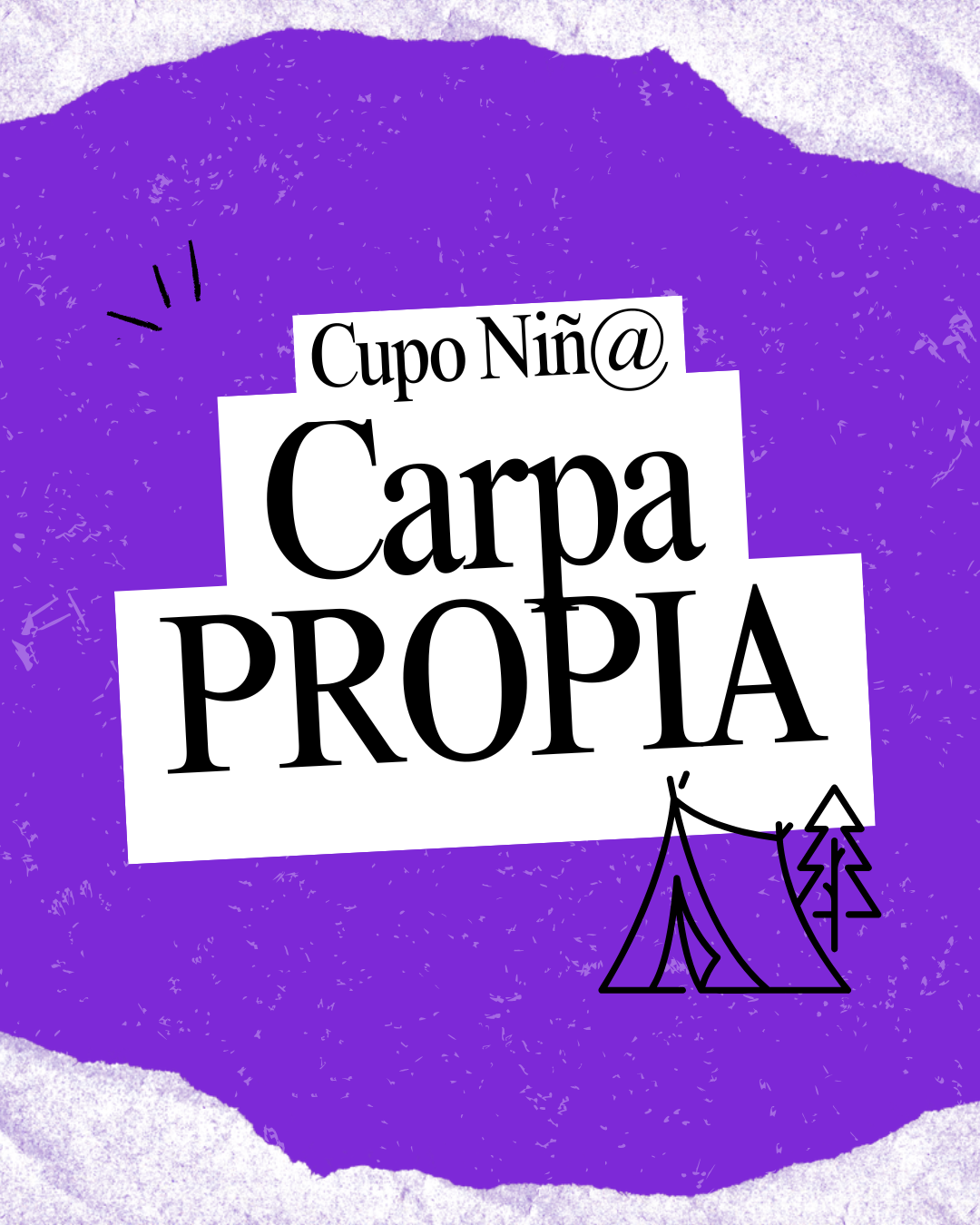 Cupo Niño - Carpa Propia